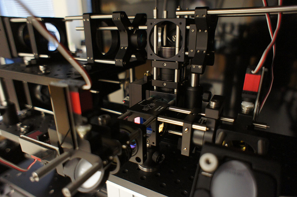 Electron microscope relays